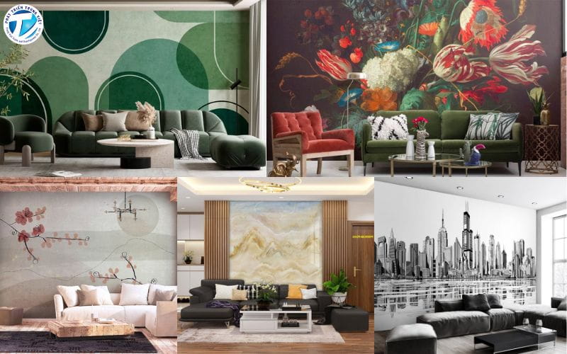 Chọn tranh 3D phù hợp với phong cách trang trí nội thất